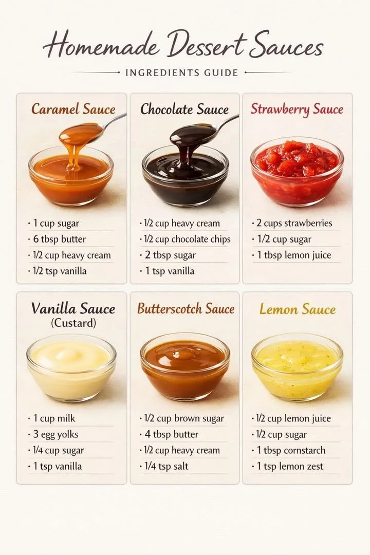 Various Sauces