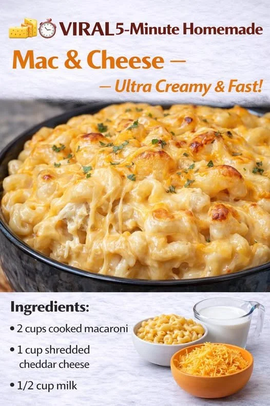 Creamy homemade mac and cheese in a bowl ready to serve