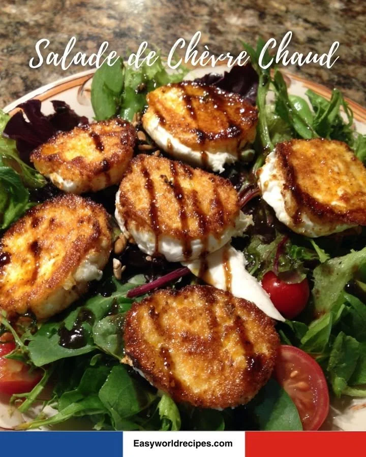Warm Goat Cheese Salad