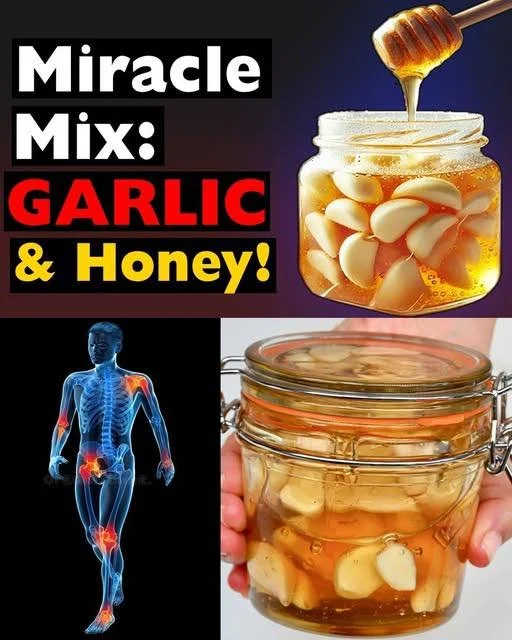 A garlic-honey mixture on a cutting board, symbolizing the ritual for vitality.