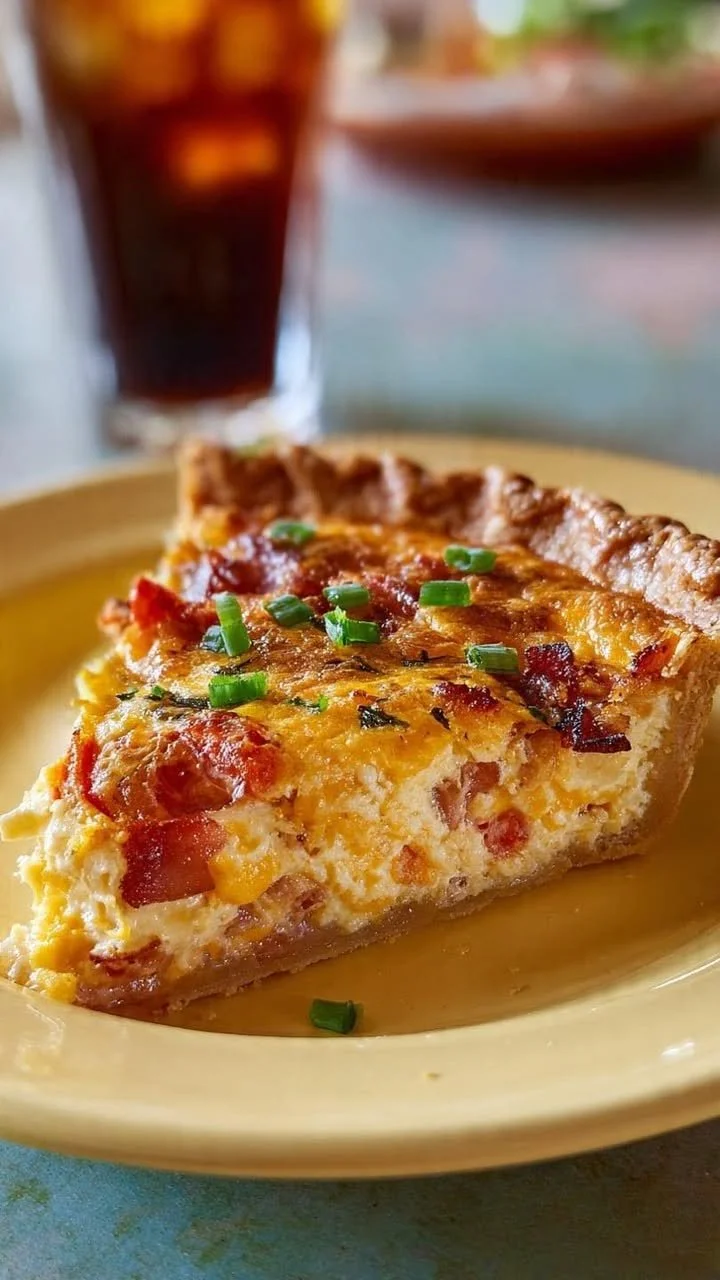 Bacon Onion Tomato Pie