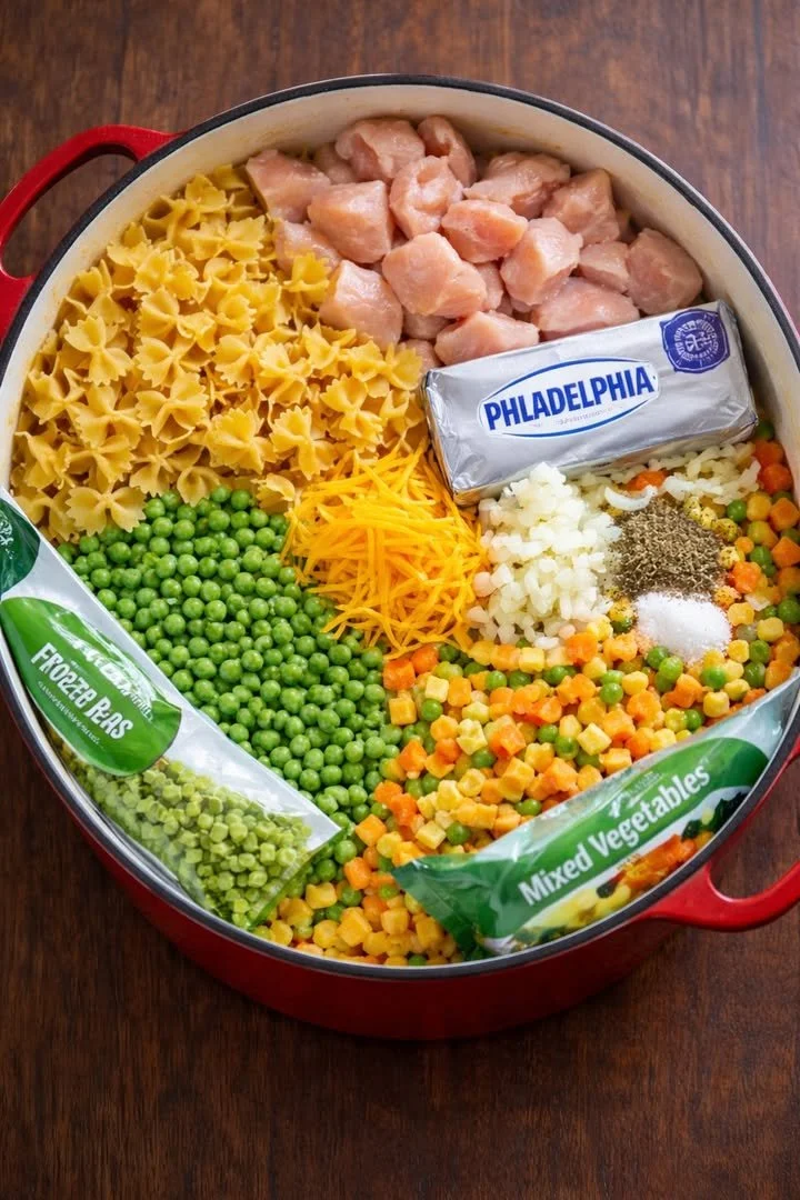 Chicken Pot Pie Pasta