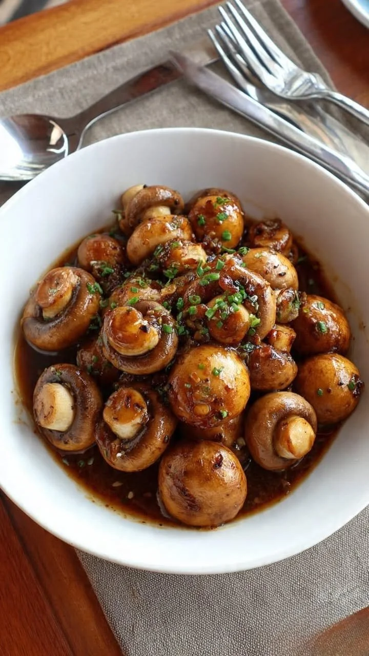 Close-up view of cowboy mushrooms showcasing their unique texture and colors.
