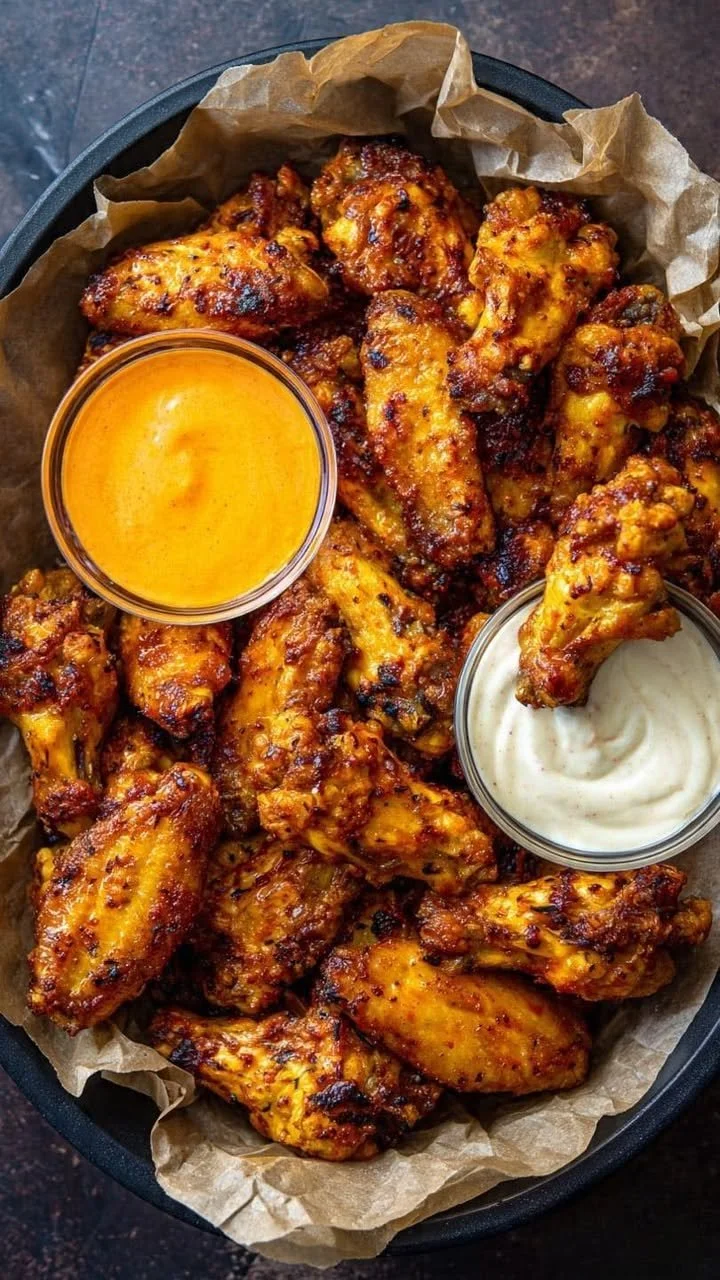 Crispy Baked Chicken Wings