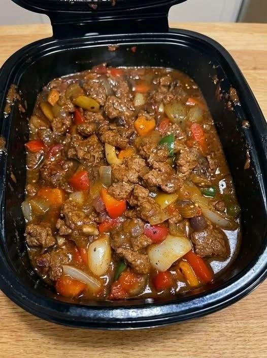 Crockpot Delight: A variety of hearty meals made in a slow cooker.