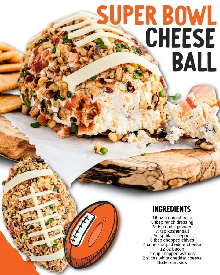 Football Cheese Ball