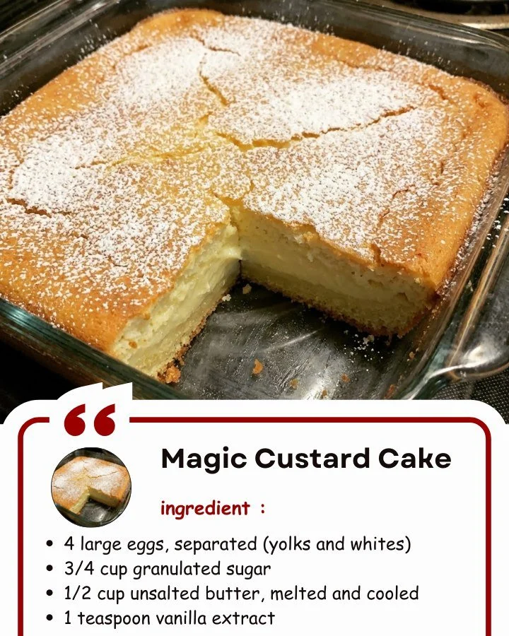 Magic Custard Cake