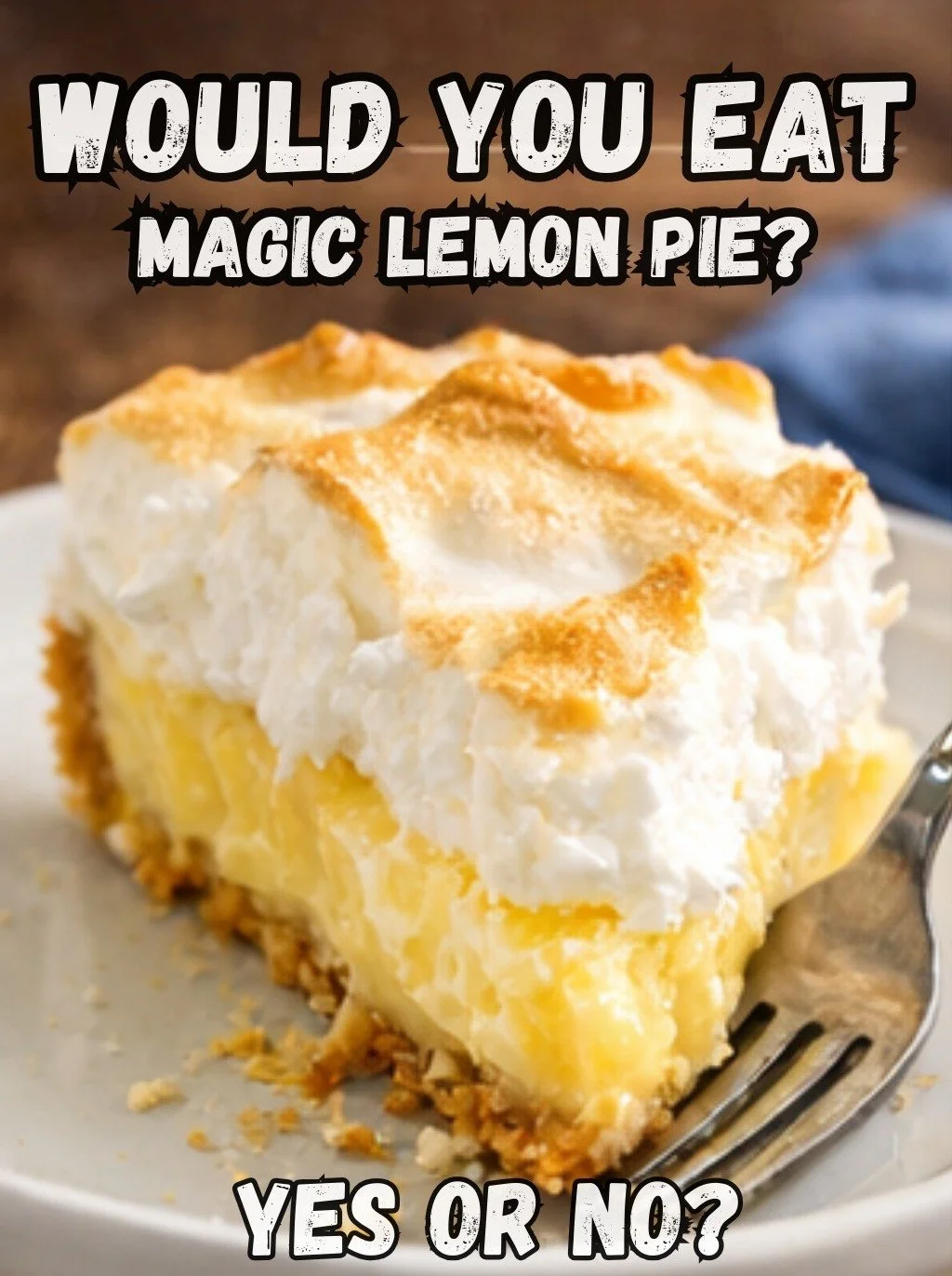 Magic Lemon Pie