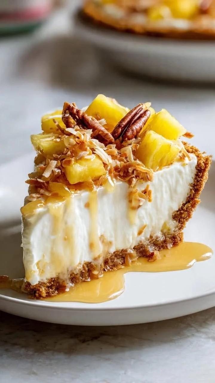 Pineapple Cream Cheese Pie